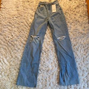 Wide leg Zara jeans